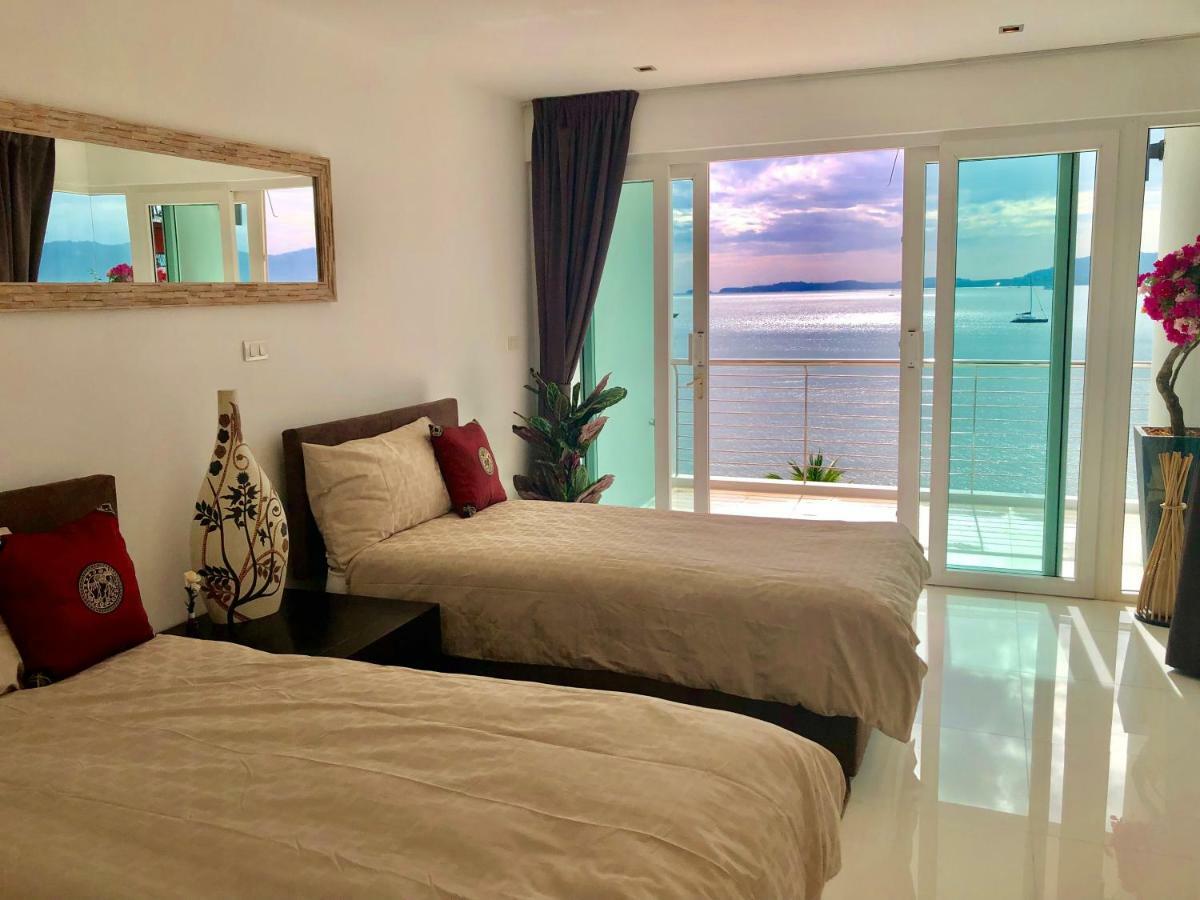 D-Lux 4 Bed Beachfront Apartment With Sea View Panwa Beach Exteriér fotografie